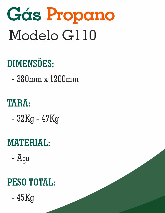 Gás Propano 45Kg