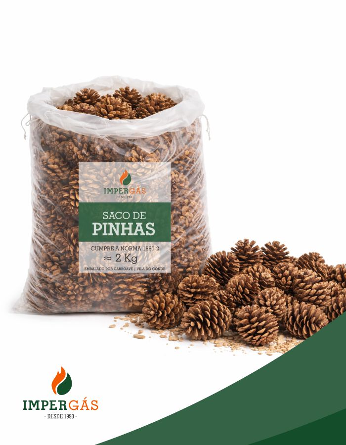Saco de Pinhas ImperGás 